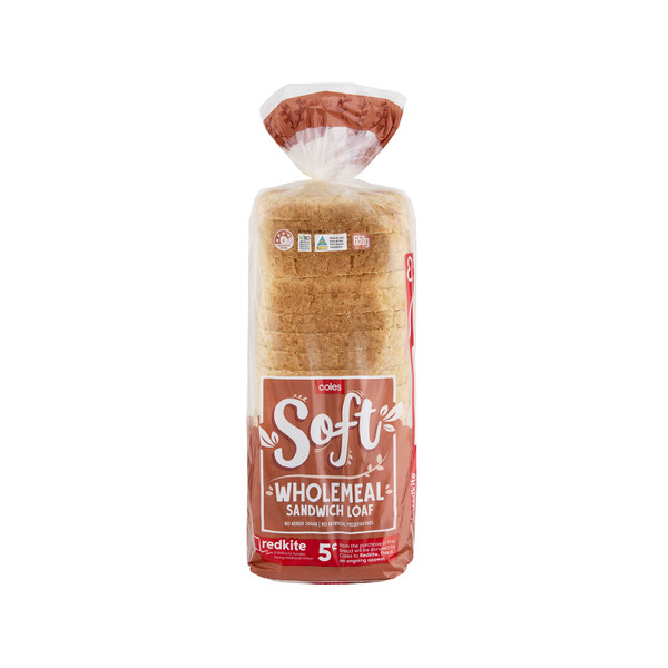 Coles Soft Wholemeal at Coles