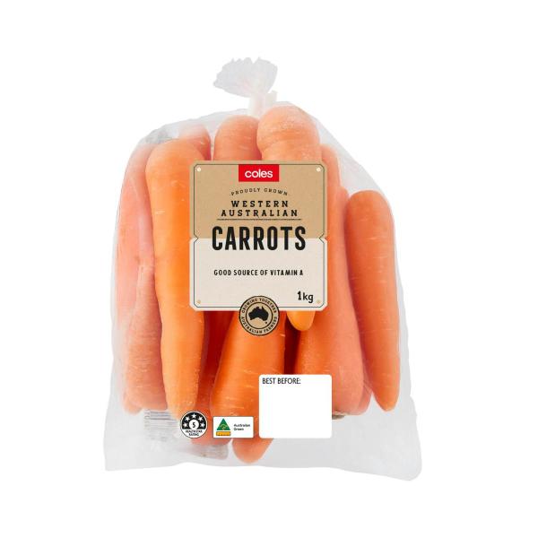Coles Carrots at Coles