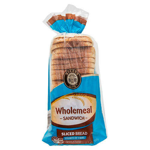 Bakers Life Wholemeal at Aldi